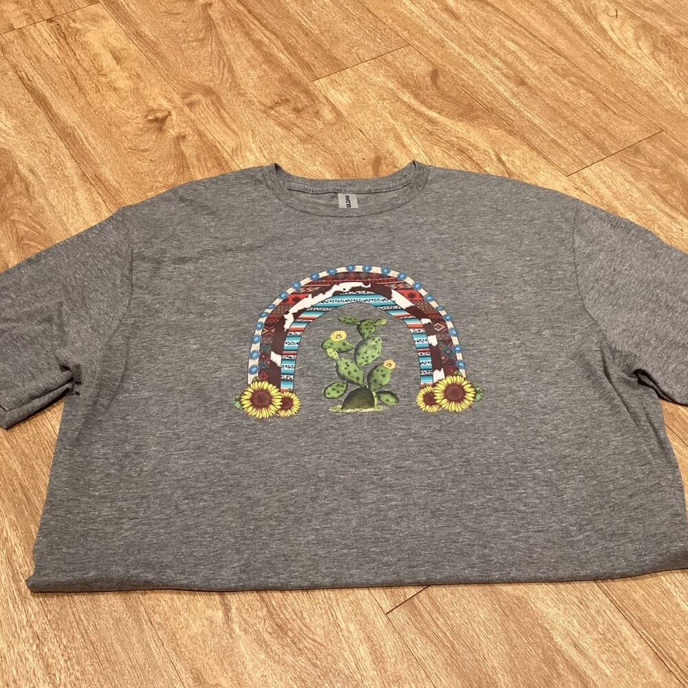Graphite Heather Gildan Softstyle Short Sleeve Tee